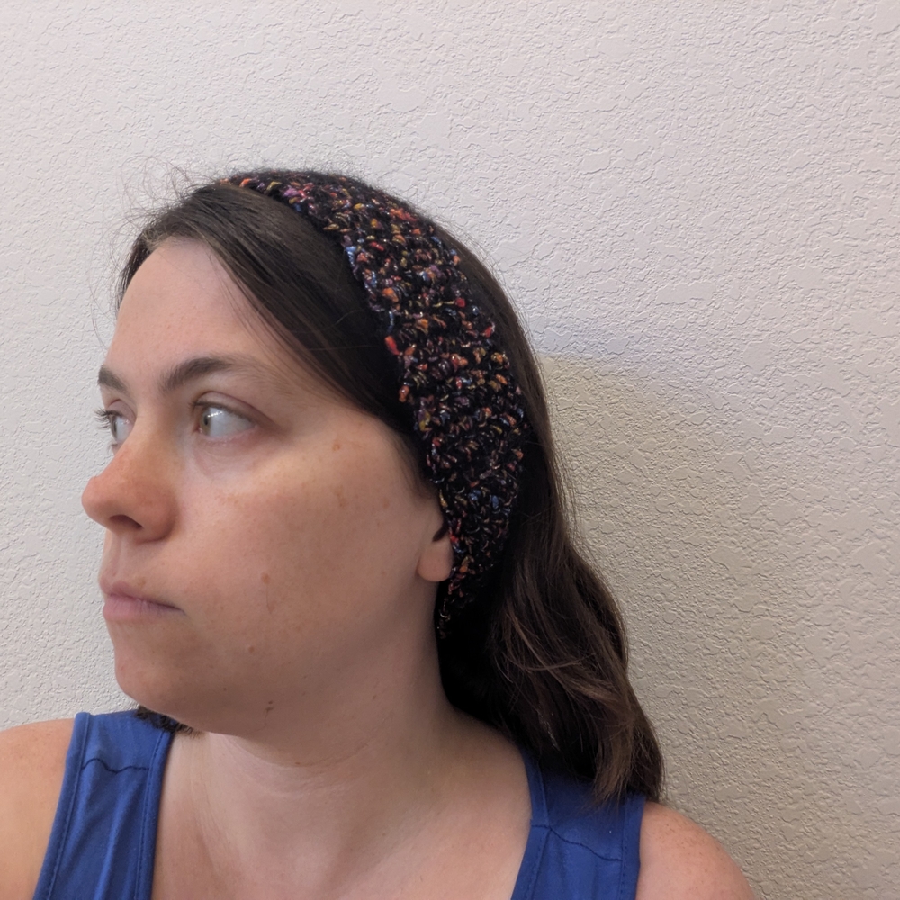Multicolor Knit Headband - Picture 4 of 4